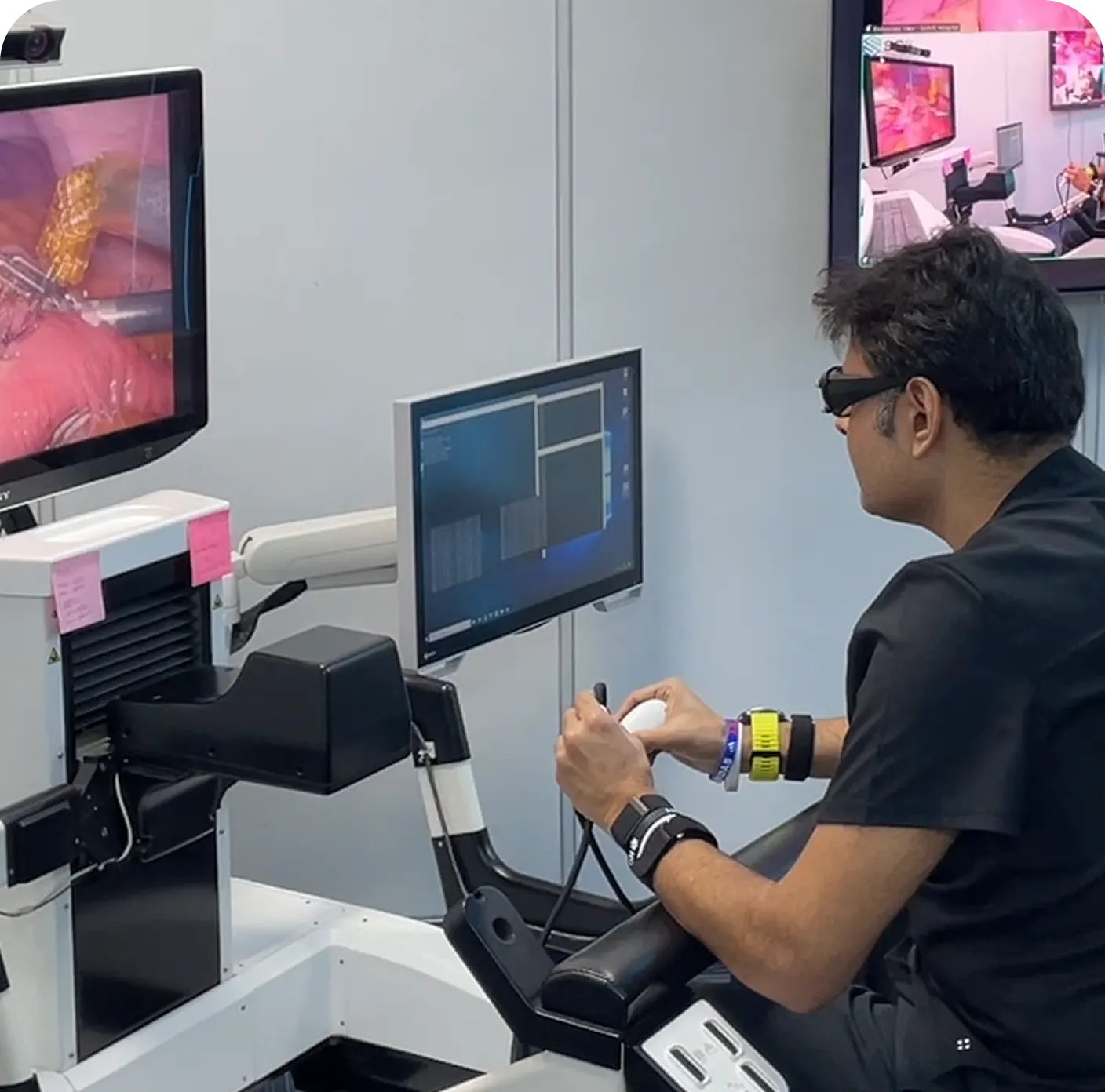 SS Innovations telesurgery technology for remote robotic surgery collaboration