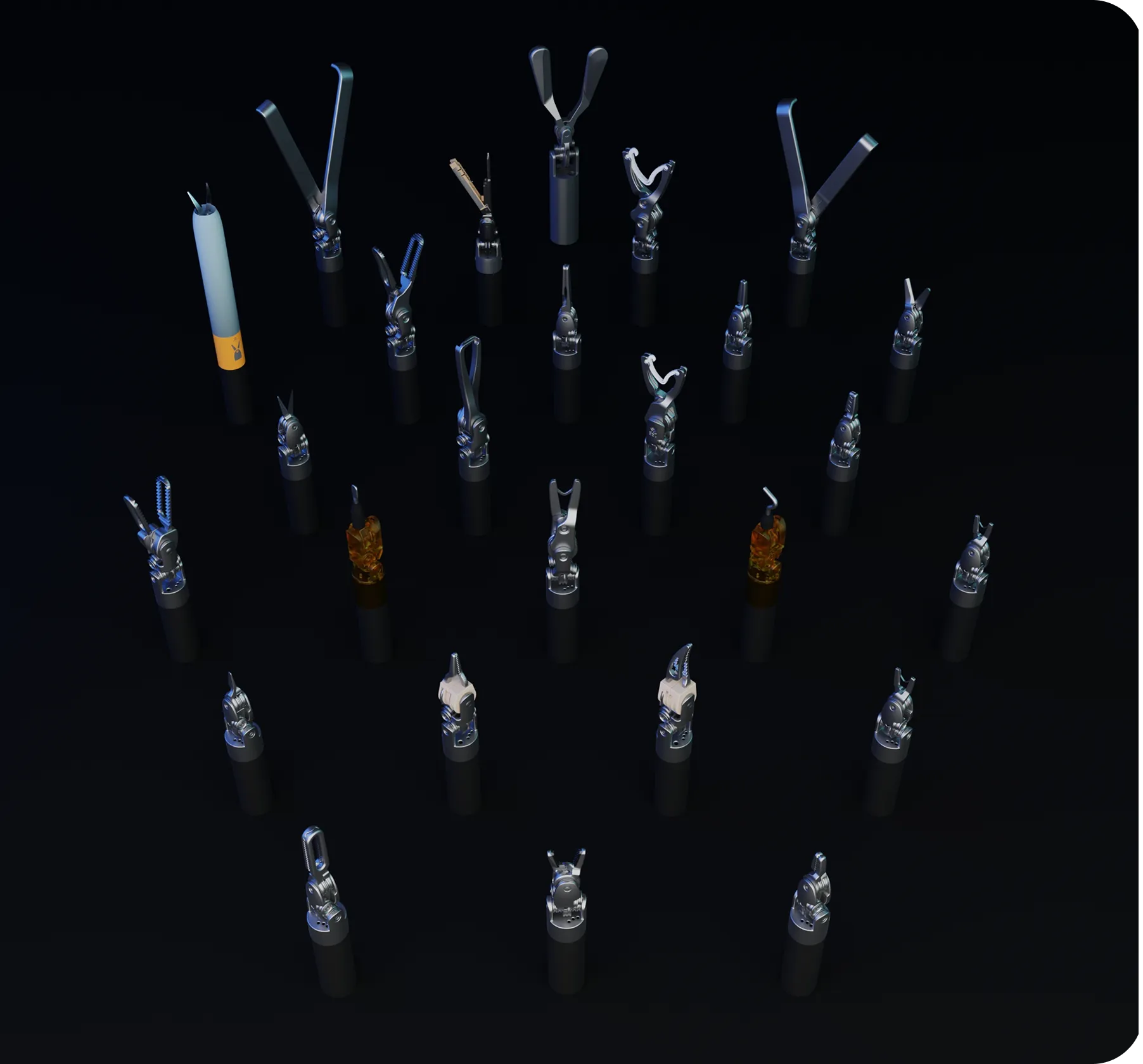 SSi Mudra robotic surgery instruments for precision surgical procedures
